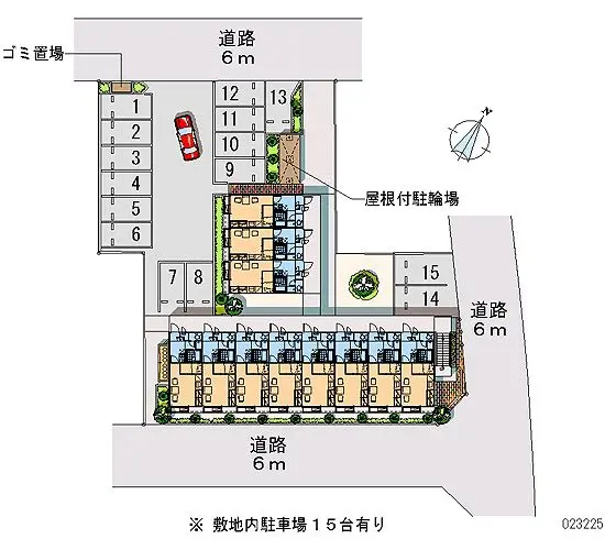 前橋市山王町２丁目 月極駐車場